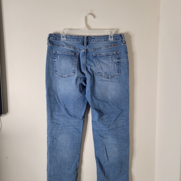 Kancan Estilo Mid Rise Straight Jeans - Picture 6 of 9
